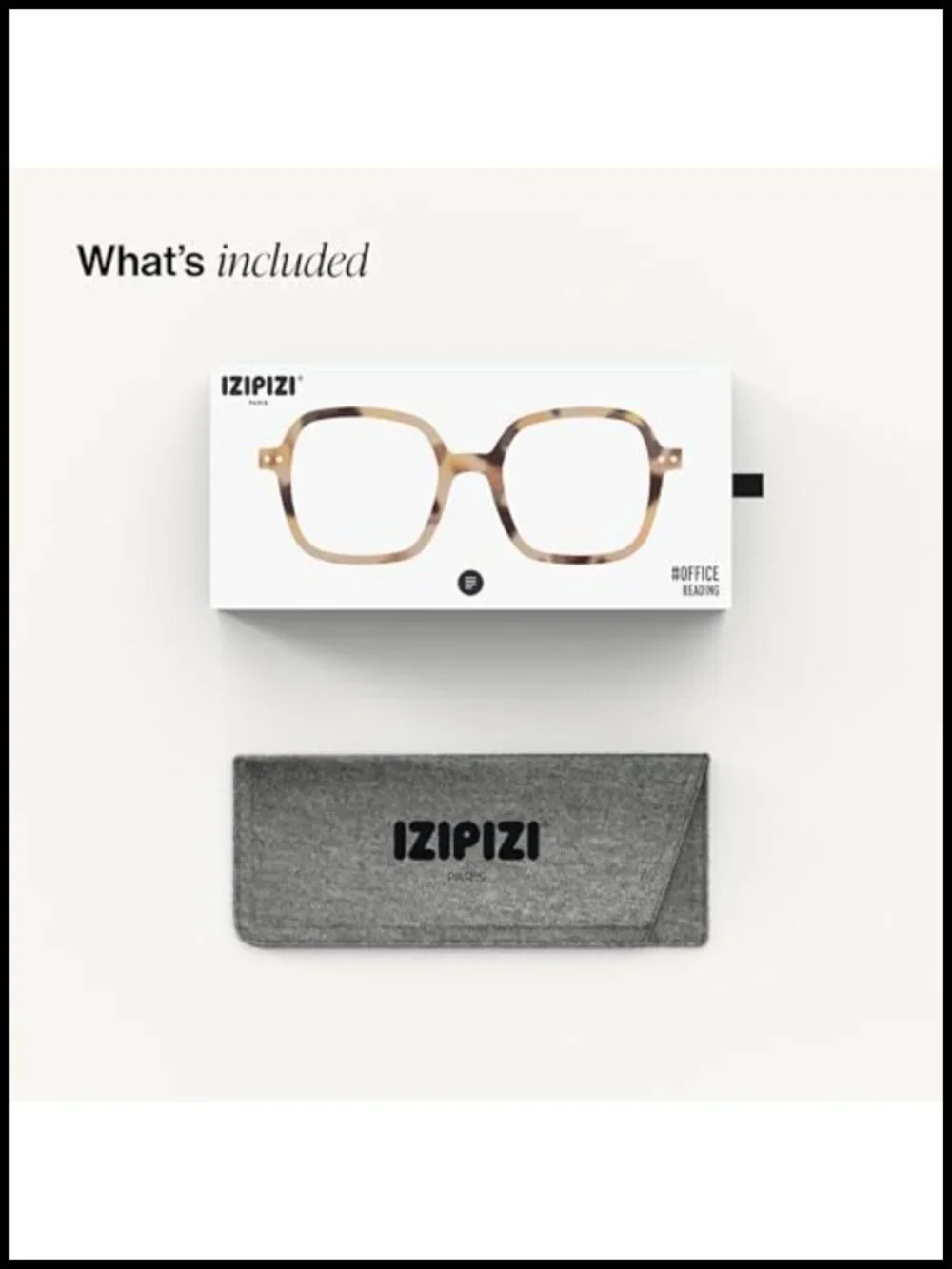 Reading Glasses +1 to +3 Oversized Square Unisex Spring Hinge Scratch-Resistant